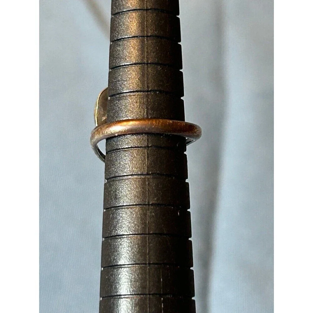 Vintage Native American Silver Ring Size 4 - Picture 3 of 5